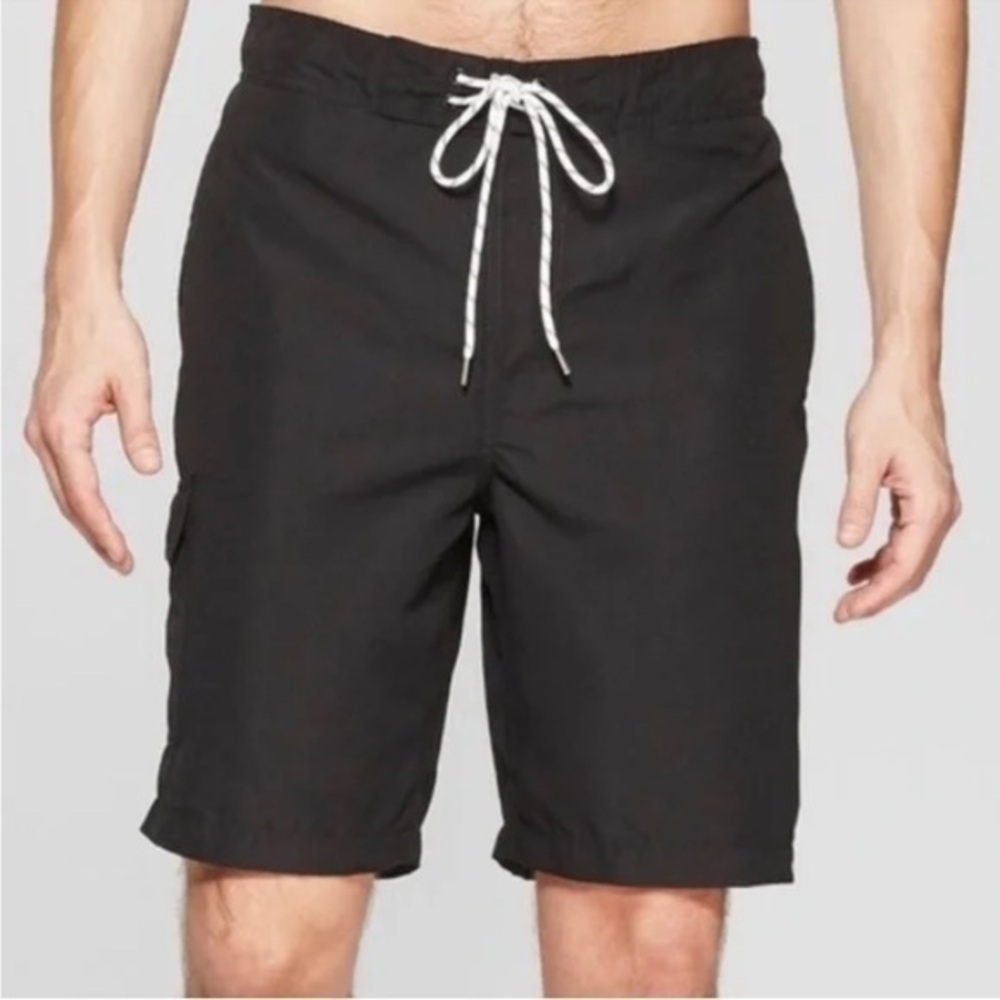 Goodfellow men's size large black swimsuit